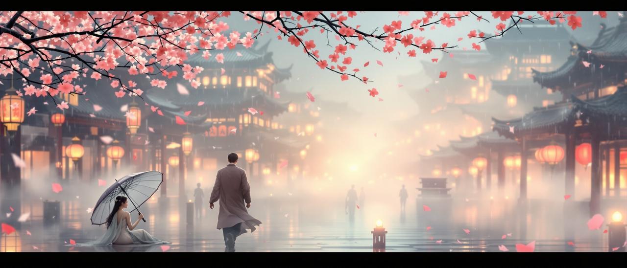 雨落长安 - 短剧资源站推荐 雨落长安 - 一场穿越千年的爱恋,在烟雨朦胧中缓缓展开